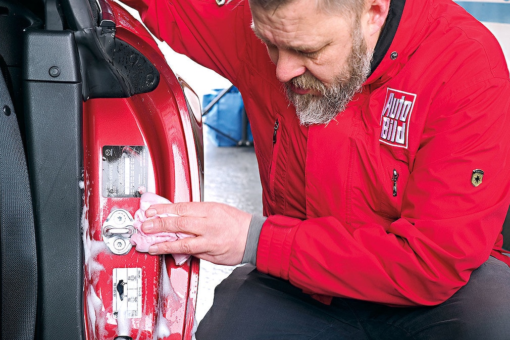 Auto waschen Schritt für Schritt