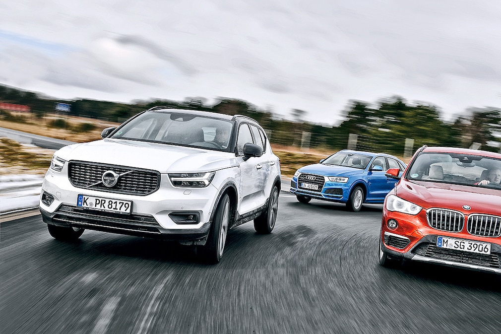 Audi Q3 BMW X1 Volvo XC40