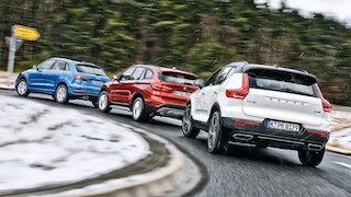 Audi Q3 BMW X1 Volvo XC40