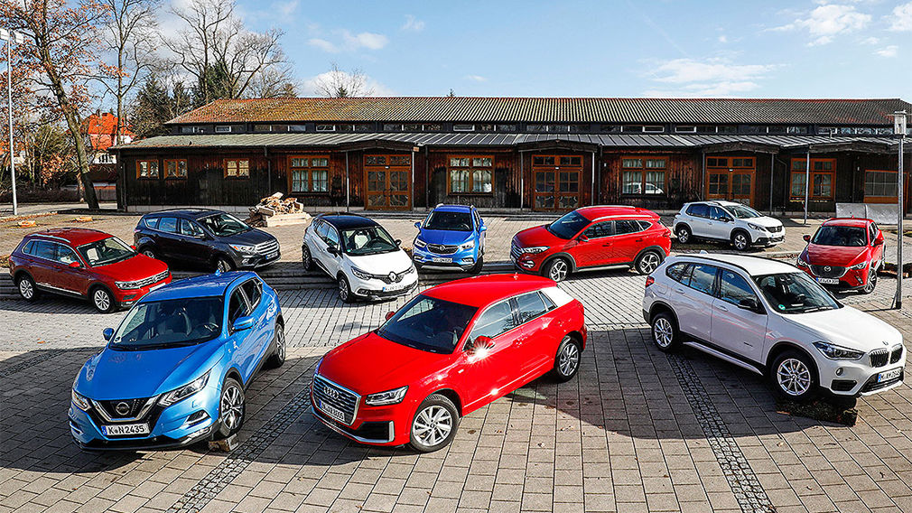 Vergleichstest: Kompakt-SUVs Vergleichstest: Kompakt-SUVs