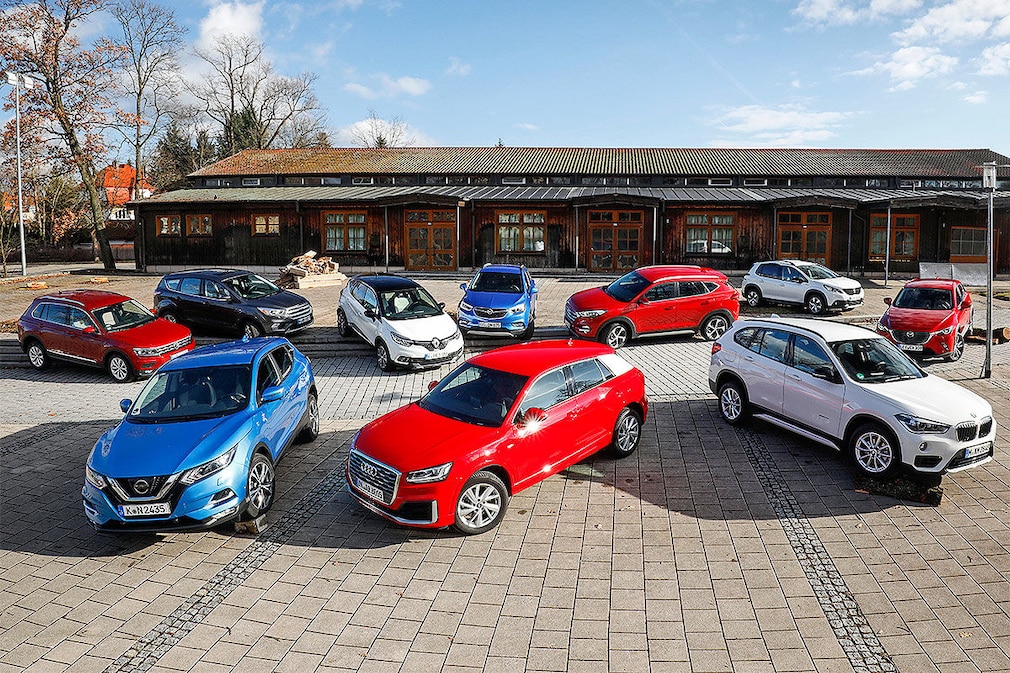 Vergleichstest: Kompakt-SUVs