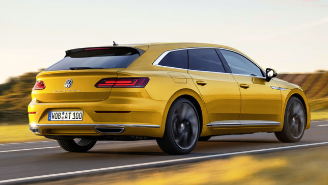 Video Vw Arteon Shooting Brake 2019 Autobild De