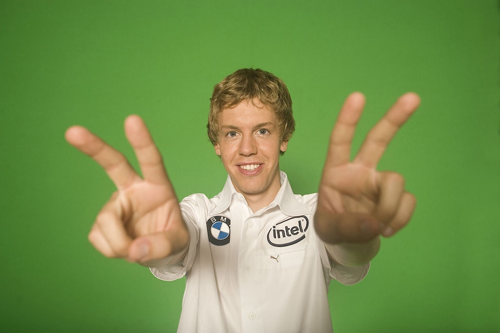 Formel 1: Sebastian Vettels Frisur-Entwicklung Formel 1: Sebastian Vettels Frisur-Entwicklung