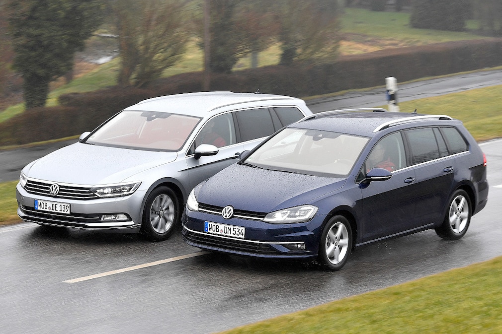 VW Passat Variant 2.0 TDI VW Golf Variant