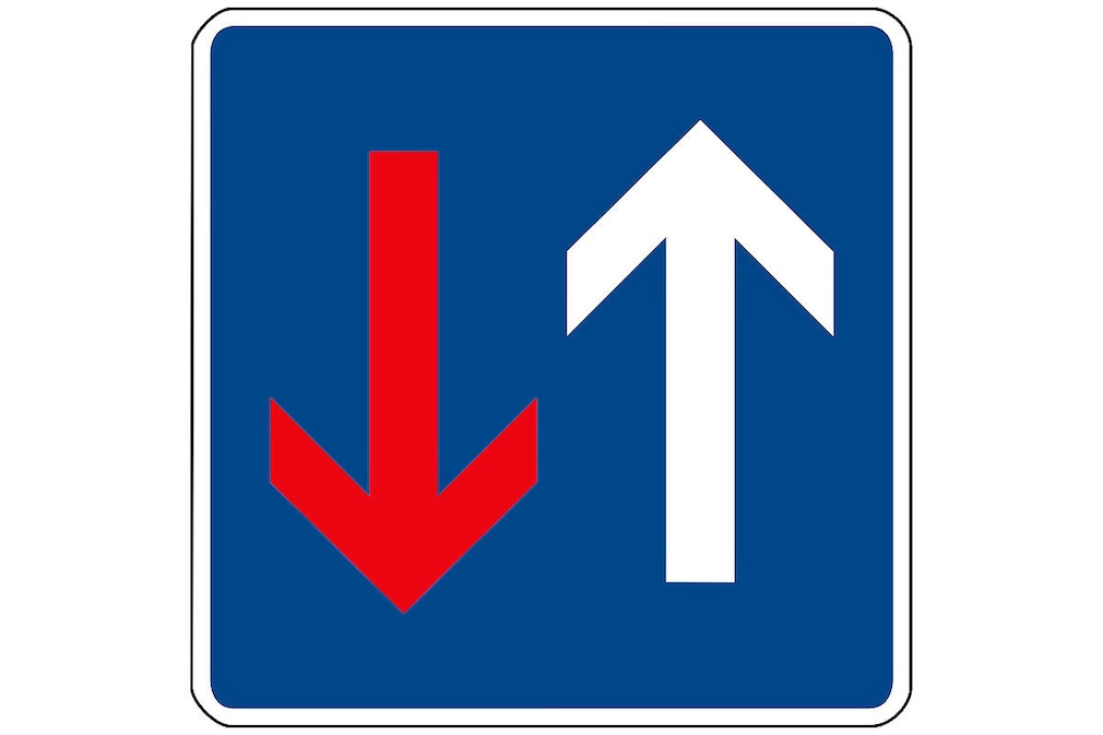 Wie Verhalten Sie Sich Bei Diesem Verkehrszeichen Gegenverkehr Wie verhalten Sie sich bei diesem Verkehrszeichen? - AUTO BILD