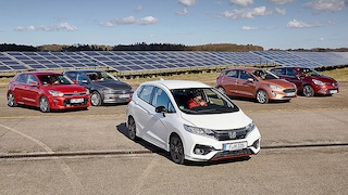 Fünf Kleinwagen im Test