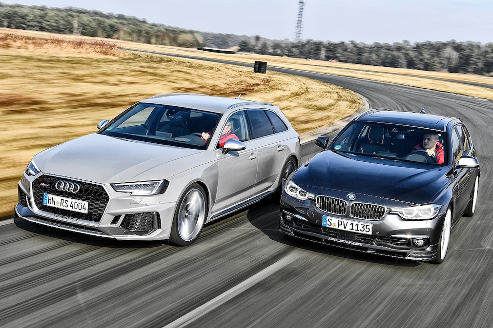 Alpina B3 S Biturbo Touring Audi RS 4 Avant