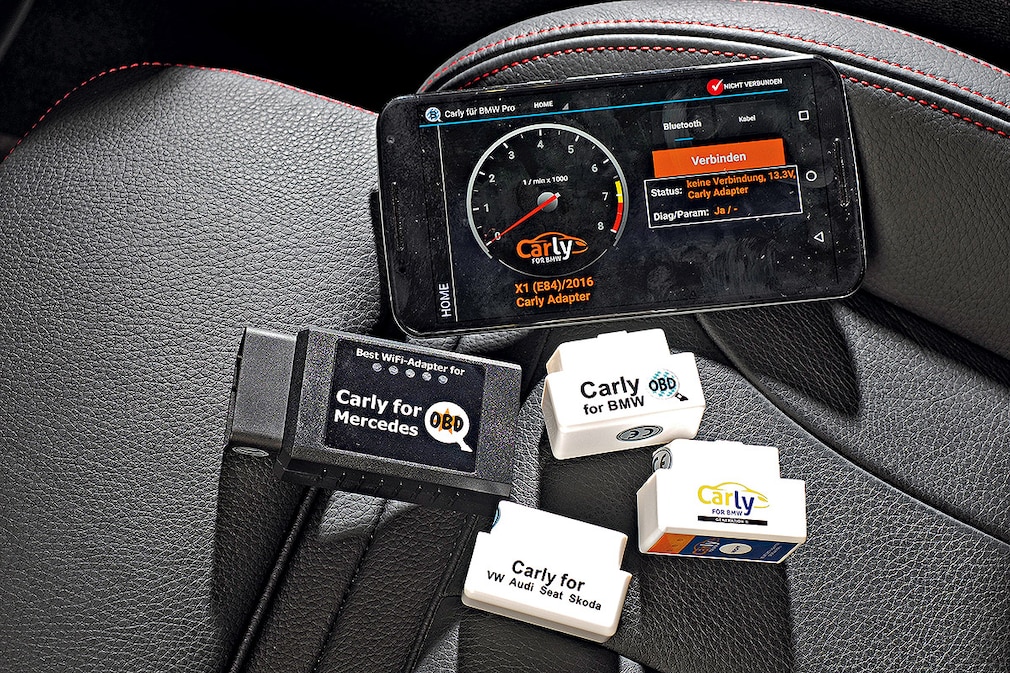 Service Auto-Diagnose per Handy