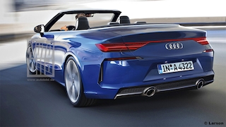 Audi A4 Cabrio Illustration