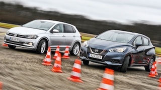 Nissan Micra VW Polo