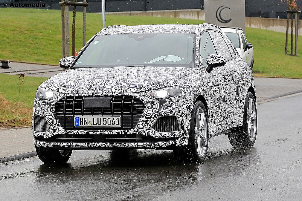 Audi SQ3 (2019): Erlkönig