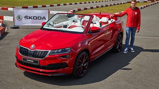 Skoda Karoq Cabrio (2018): Offene SUV-Studie