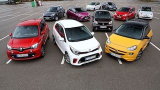 Die beliebtesten Kleinstwagen im Test