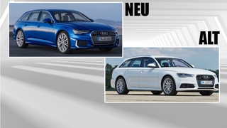 Audi A6 Avant (2018): Alt und neu im Vergleich