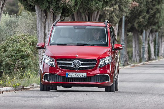 V-Klasse wird zum VIP-Shuttle