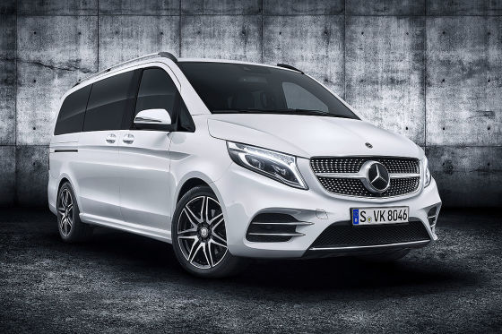 Kleines Facelift für die V-Klasse