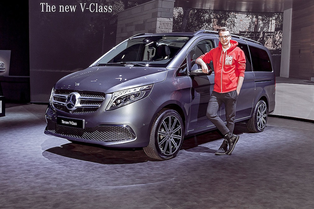 Mercedes V-Klasse Facelift: Neue Front, neues Cockpit, mehr VIP - Extras -  2024 - KLASSEN