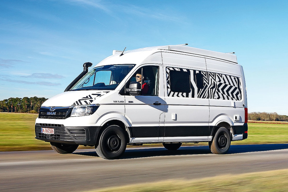 Wohnmobil-Test MAN TGE 4x4