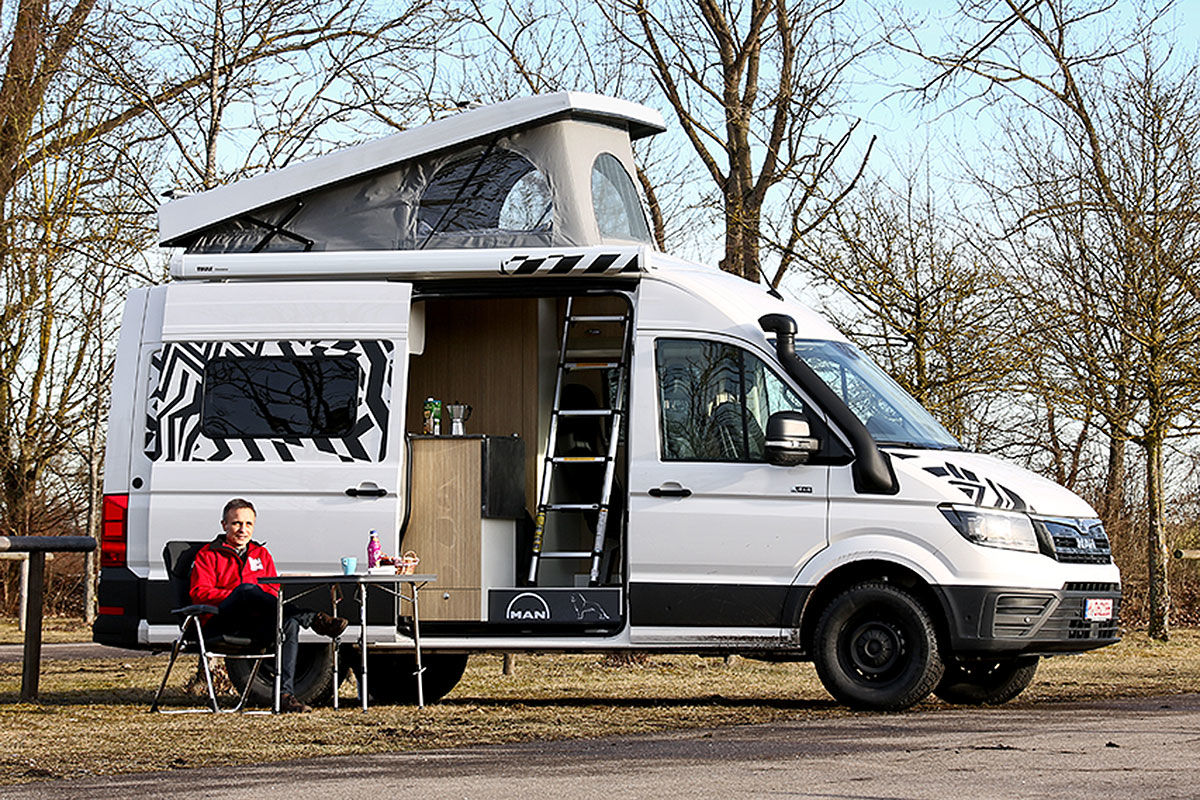 Wohnmobil-Test MAN TGE 4x4