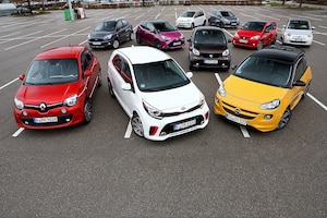 Die zehn beliebtesten Kleinstwagen im Test