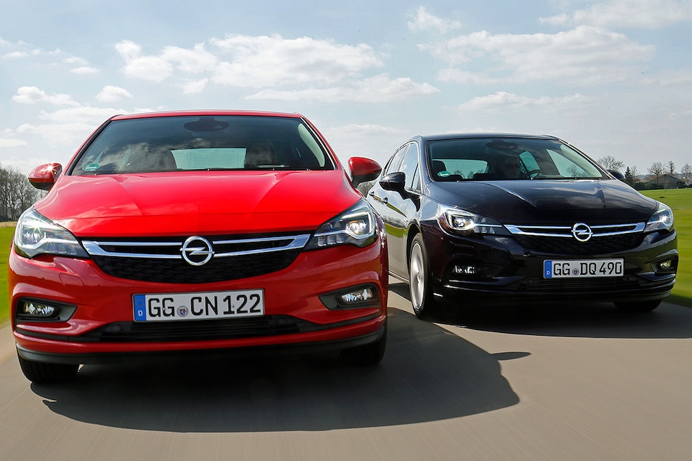 Opel Astra 1.0 EcoTec CNG           Opel Astra 1.0 EcoTec Turbo