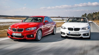 BMW 2er Coupé, BMW 2er Cabrio