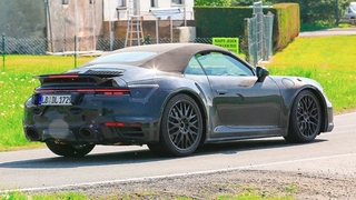 Porsche 911 Turbo Cabriolet (2019): Erlkönig, erste Infos
