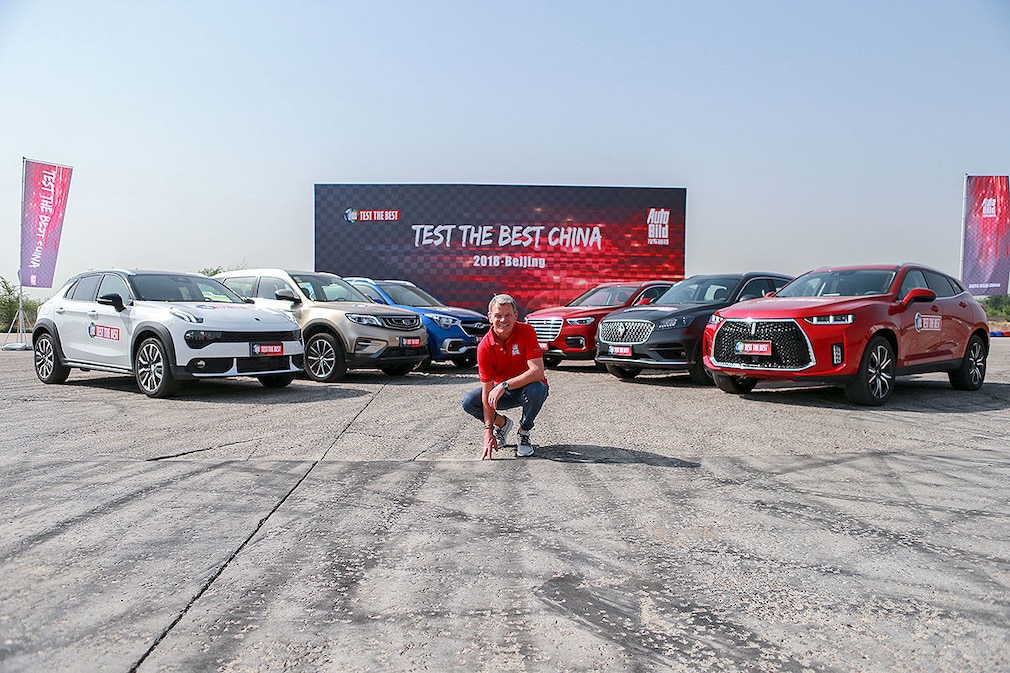 China-SUVs im Fahrvergleich