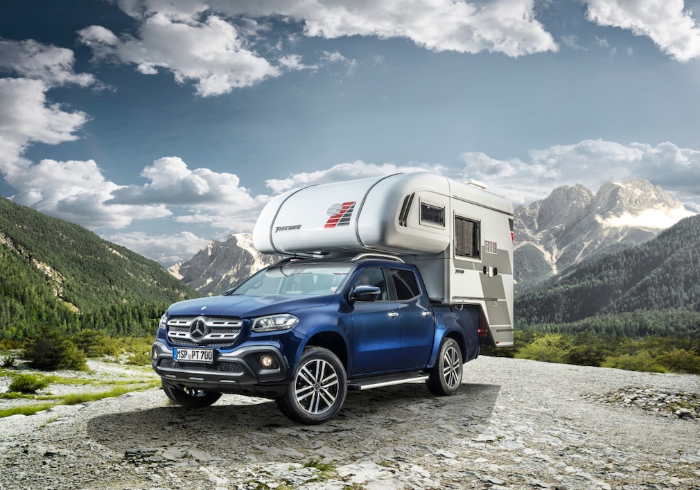 Tischer Wohnkabine Trail 230 S für Mercedes X-Klasse