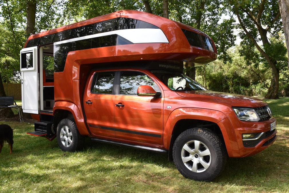 Wohnmobil Kora von Gehocab auf VW-Amarok-Basis