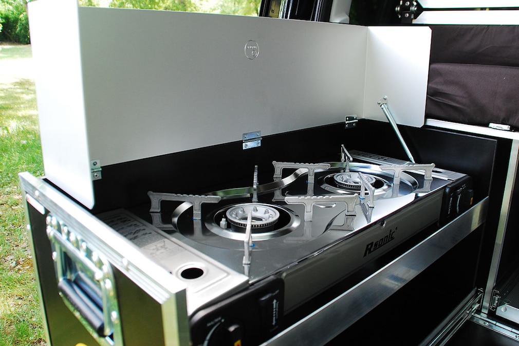 VW Caddy mit Ququq Kombibox