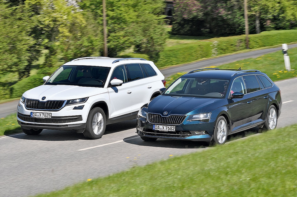 Skoda Koniaq Skoda Superb Combi