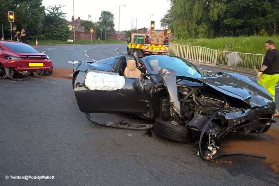 Supercar-Crash