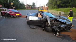 Supercar-Crash