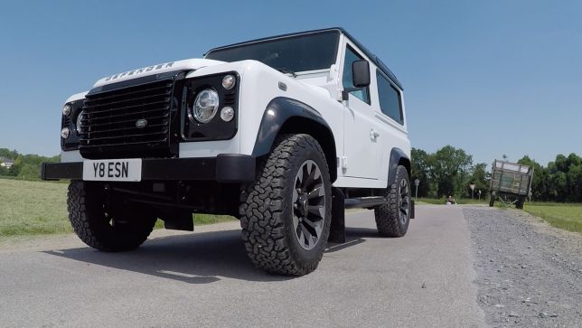 Land Rover Defender V8 2018 Works V8 Motor Preis Test