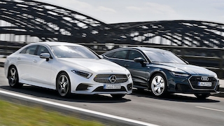 Audi A7/Mercedes CLS: Test