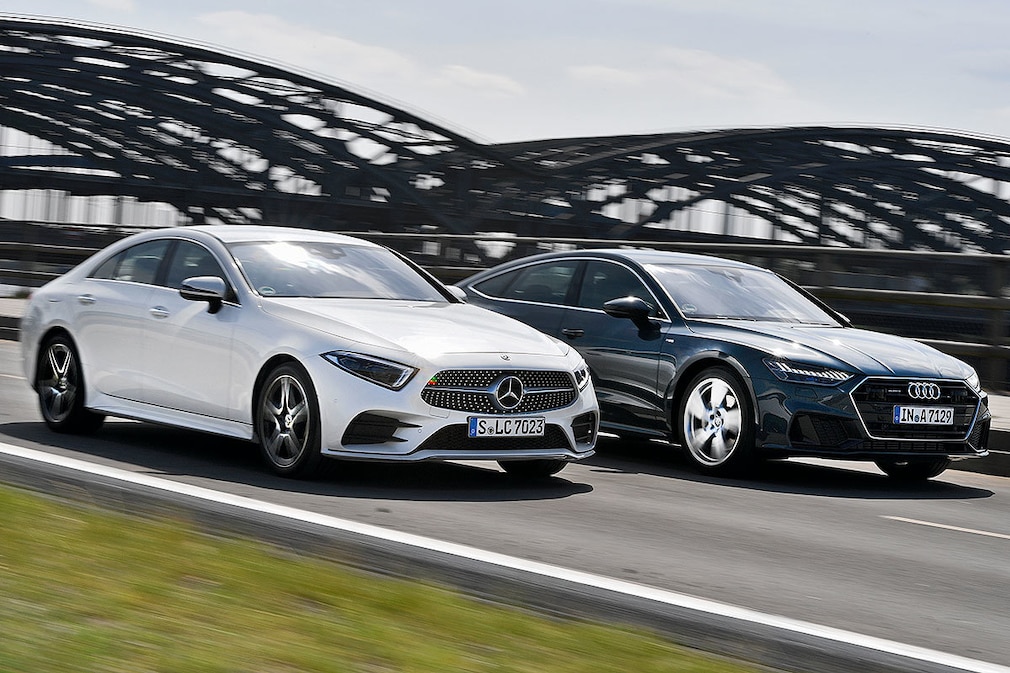 Audi A7 Mercedes CLS