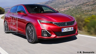 Peugeot 308 Illustration