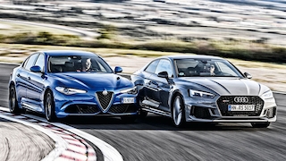 Audi RS 5 Alfa Giulia Quadrifoglio