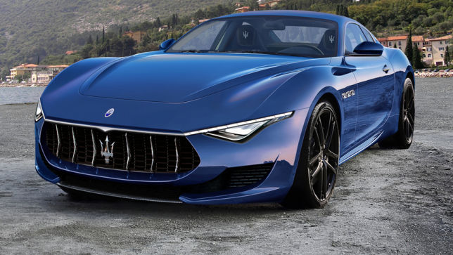 Maserati Alfieri Serie Elektro Hybrid V6 Autobild De