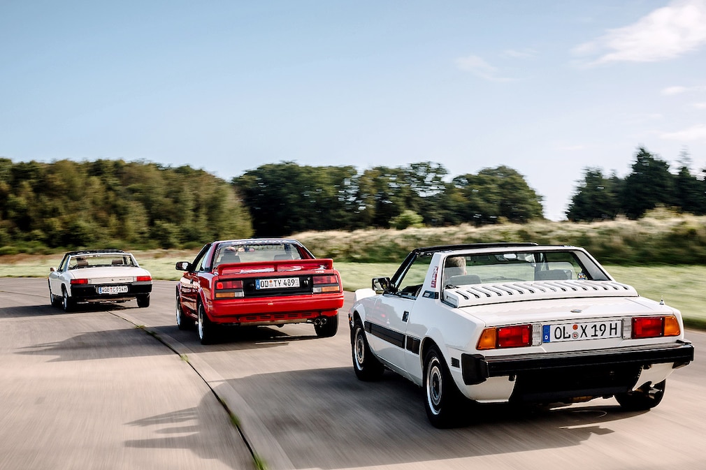 VW Porsche 914 2.0   Toyota MR2   Bertone X1/9