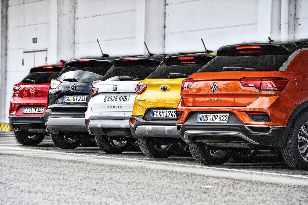 Fünf kleine SUVs im Test