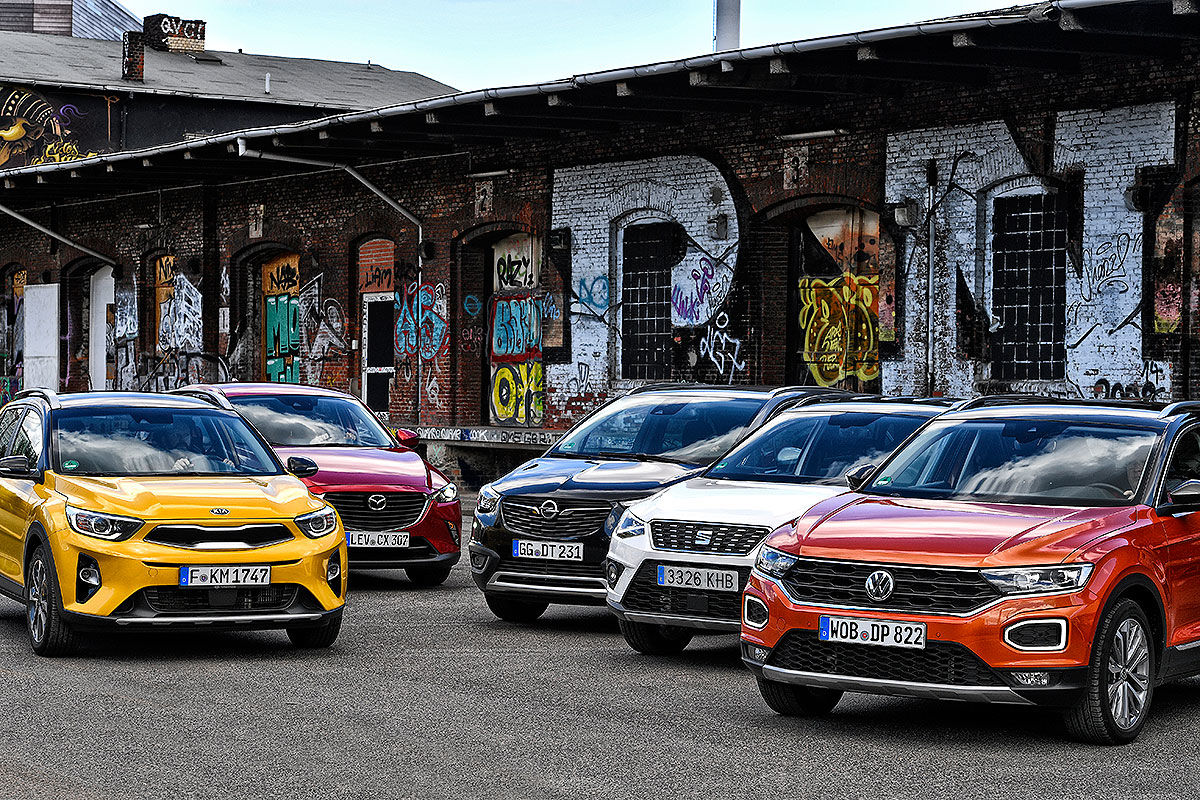 Fünf kleine SUVs im Test