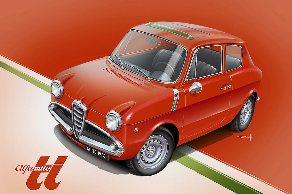 Alfa Romeo Gina im Vergleich zu Alfa Mito