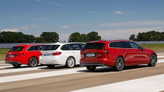 Audi A4 Avant BMW 3er Touring Volvo V60