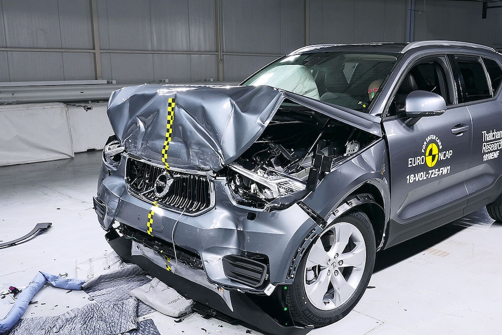 Crashtest Volvo XC40