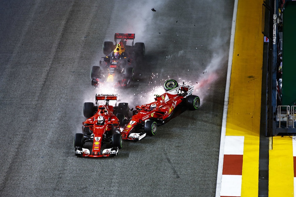 Formel 1: Vettels Fahrfehler in der Bildergalerie