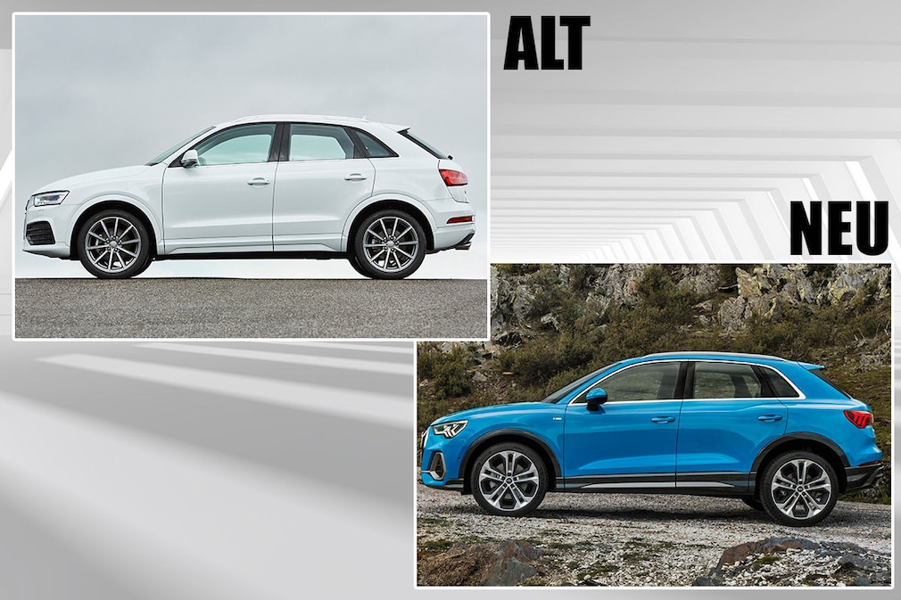 Audi Q3 (2018): Alt gegen neu