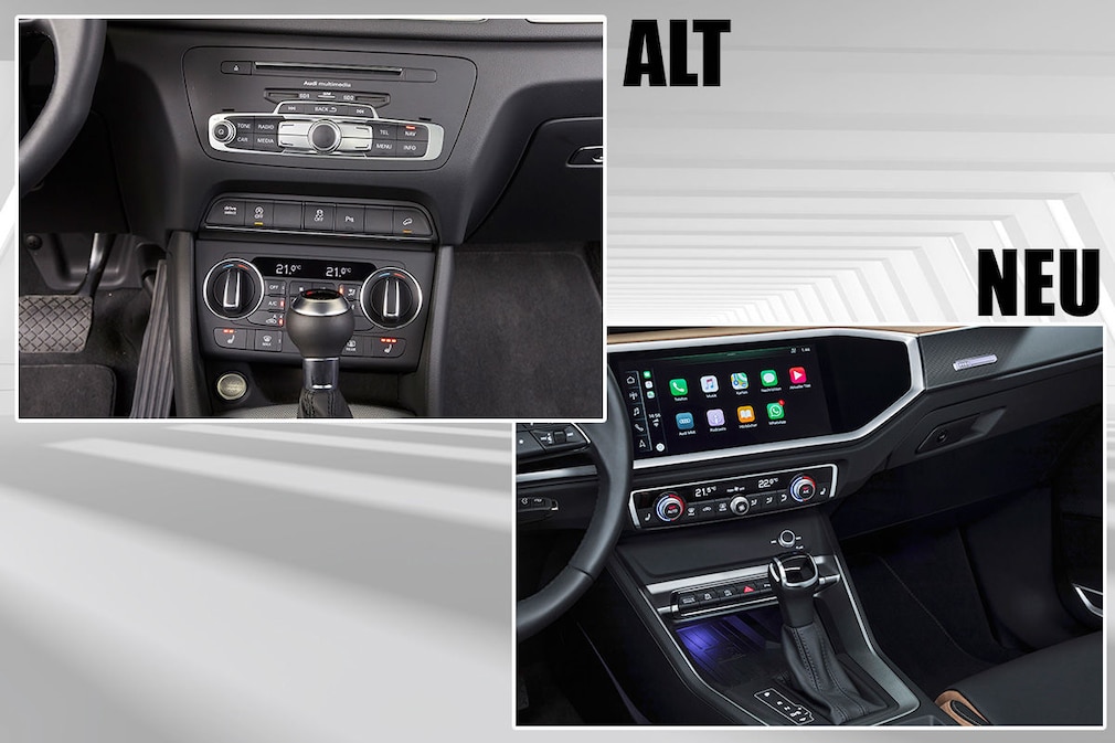 Audi Q3 (2018): Alt gegen neu