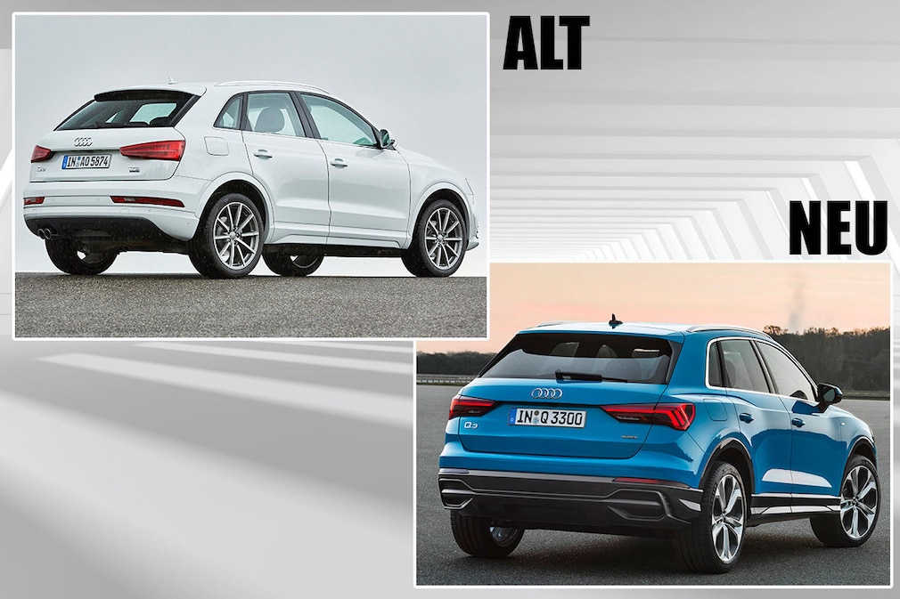 Audi Q3 (2018): Alt gegen neu